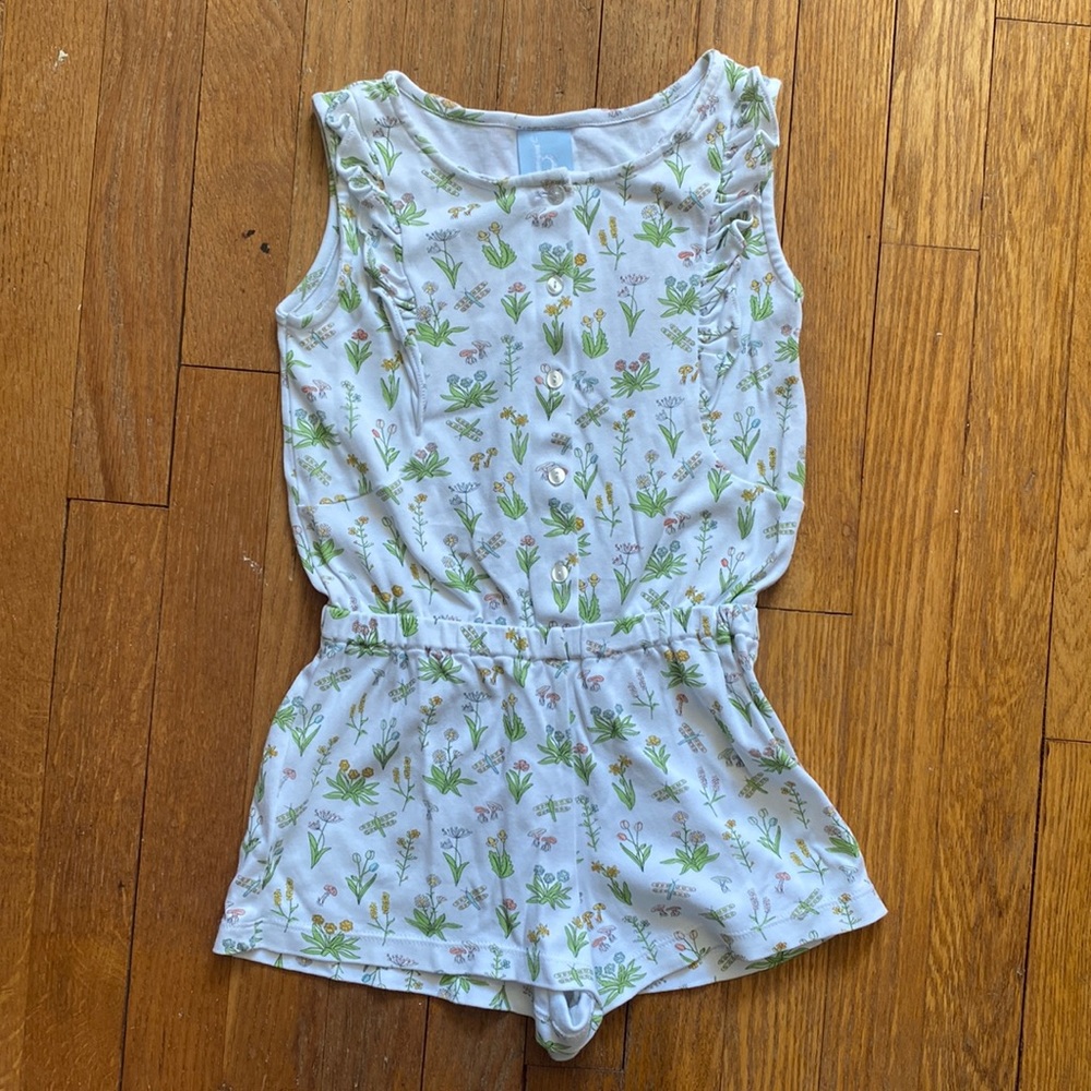 Bella Bliss - Floral Romper - Size 7